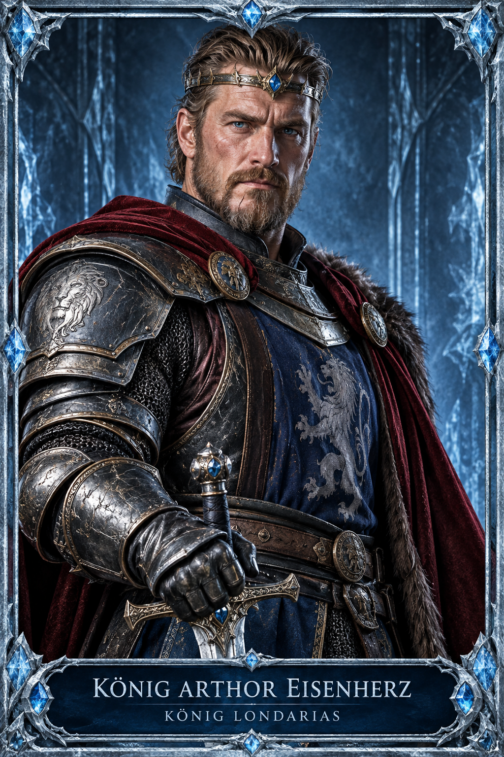 Porträt von Arthor Eisenherz