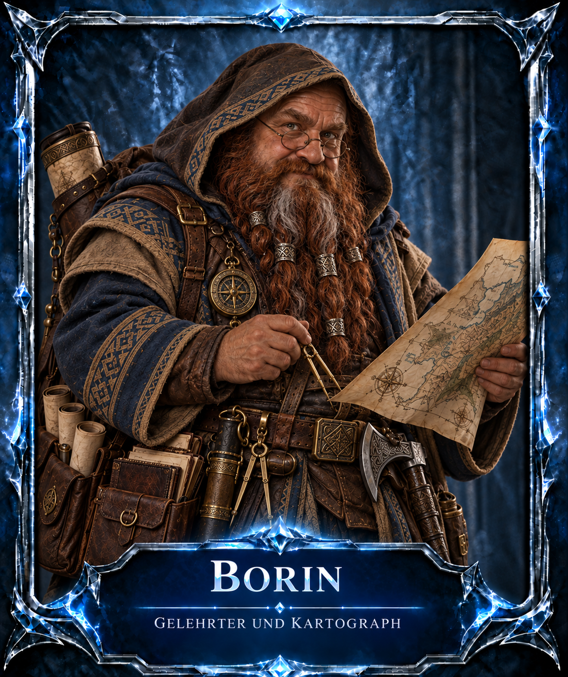 Porträt von Borin