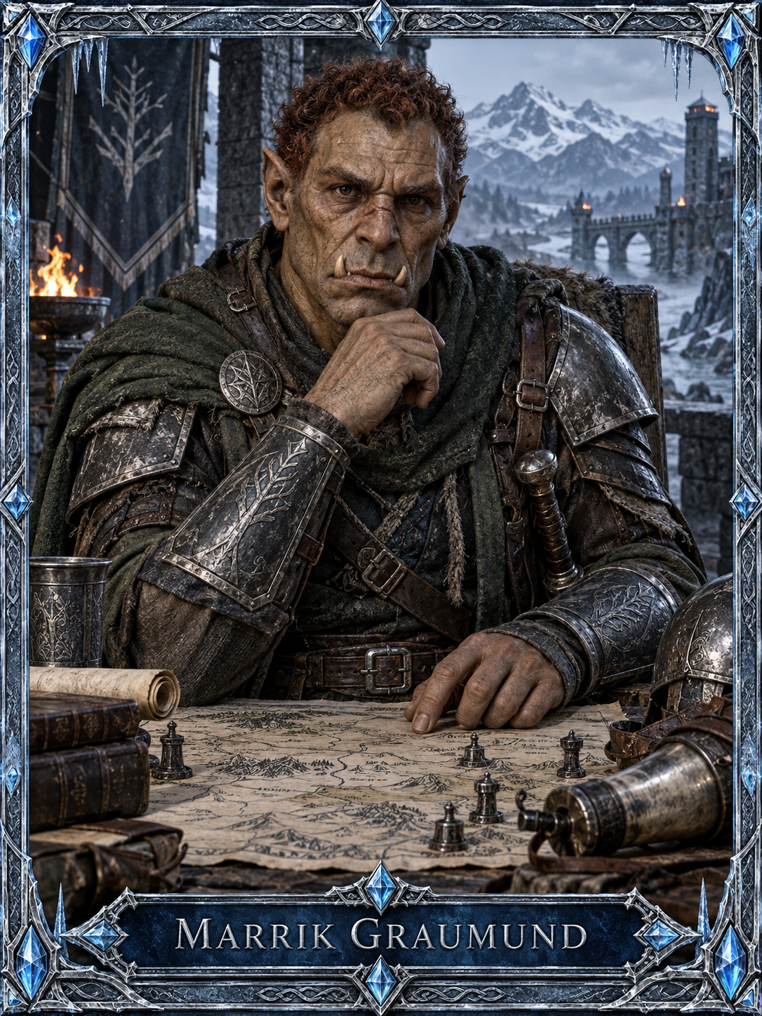 Porträt von Baron Marrik Graumund