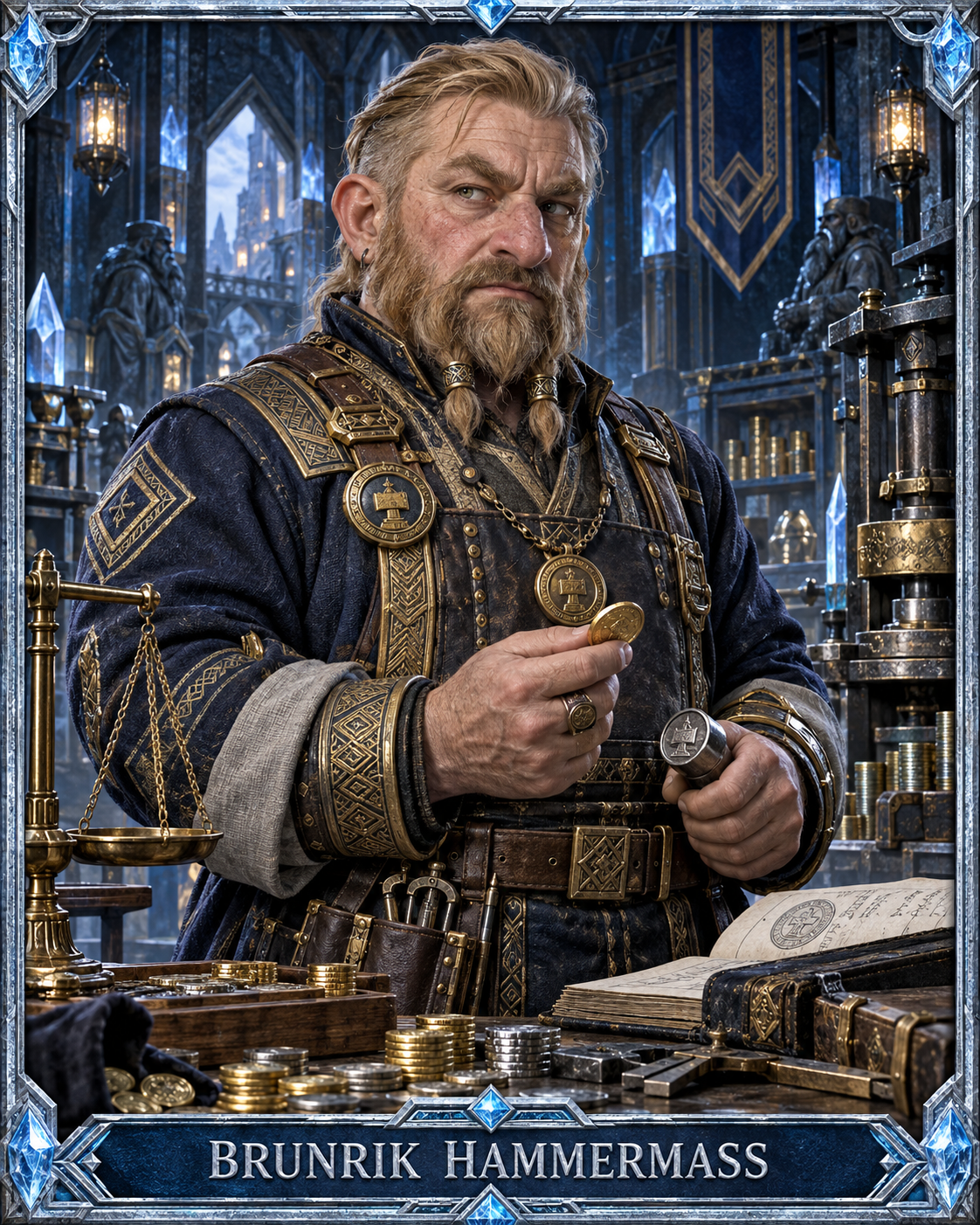Porträt von Brunrik Hammermaß