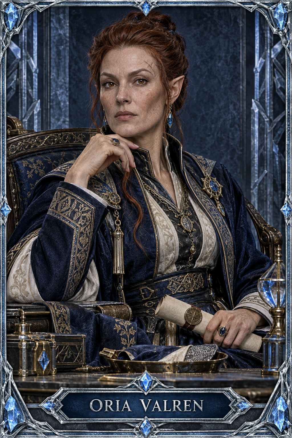 Porträt von Lady Oria Valren