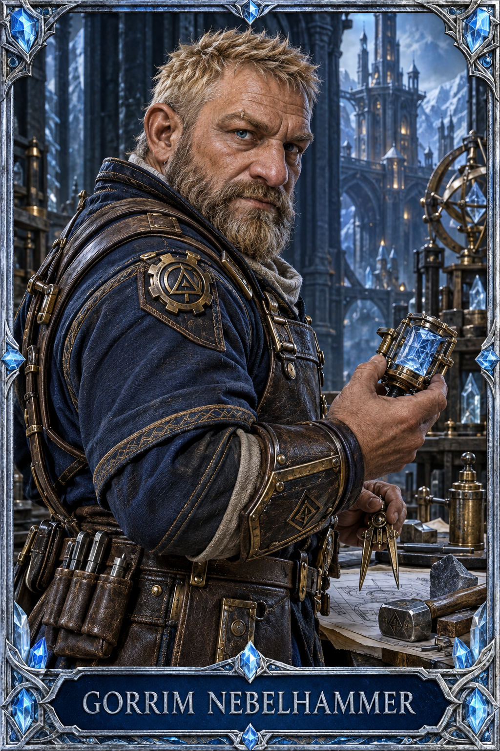 Porträt von Meister Gorrim Nebelhammer