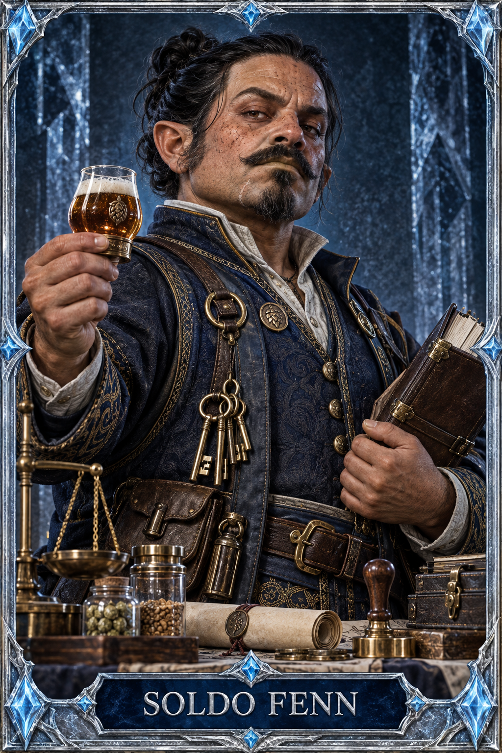 Porträt von Meister Soldo Fenn