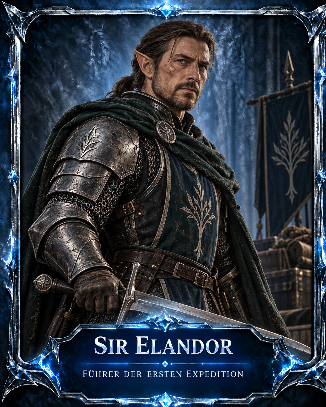 Porträt von Sir Elandor