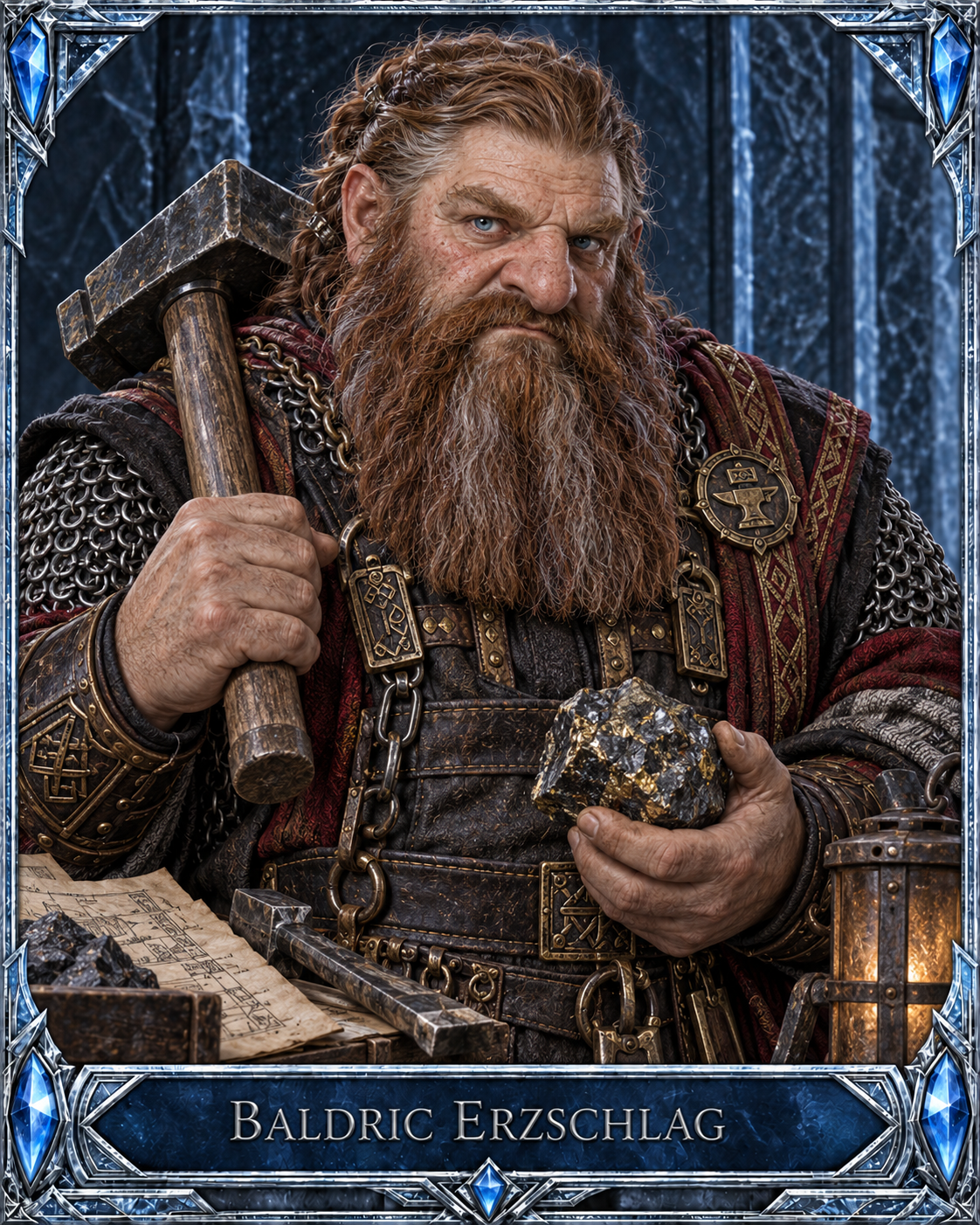 Porträt von Baldric Erzschlag