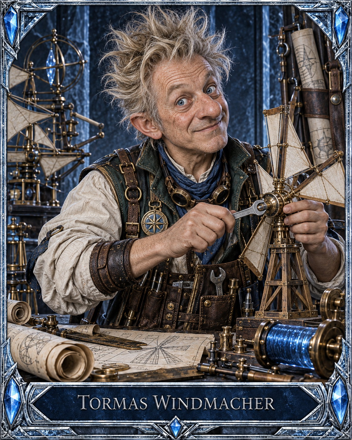 Porträt von Tormas Windmacher