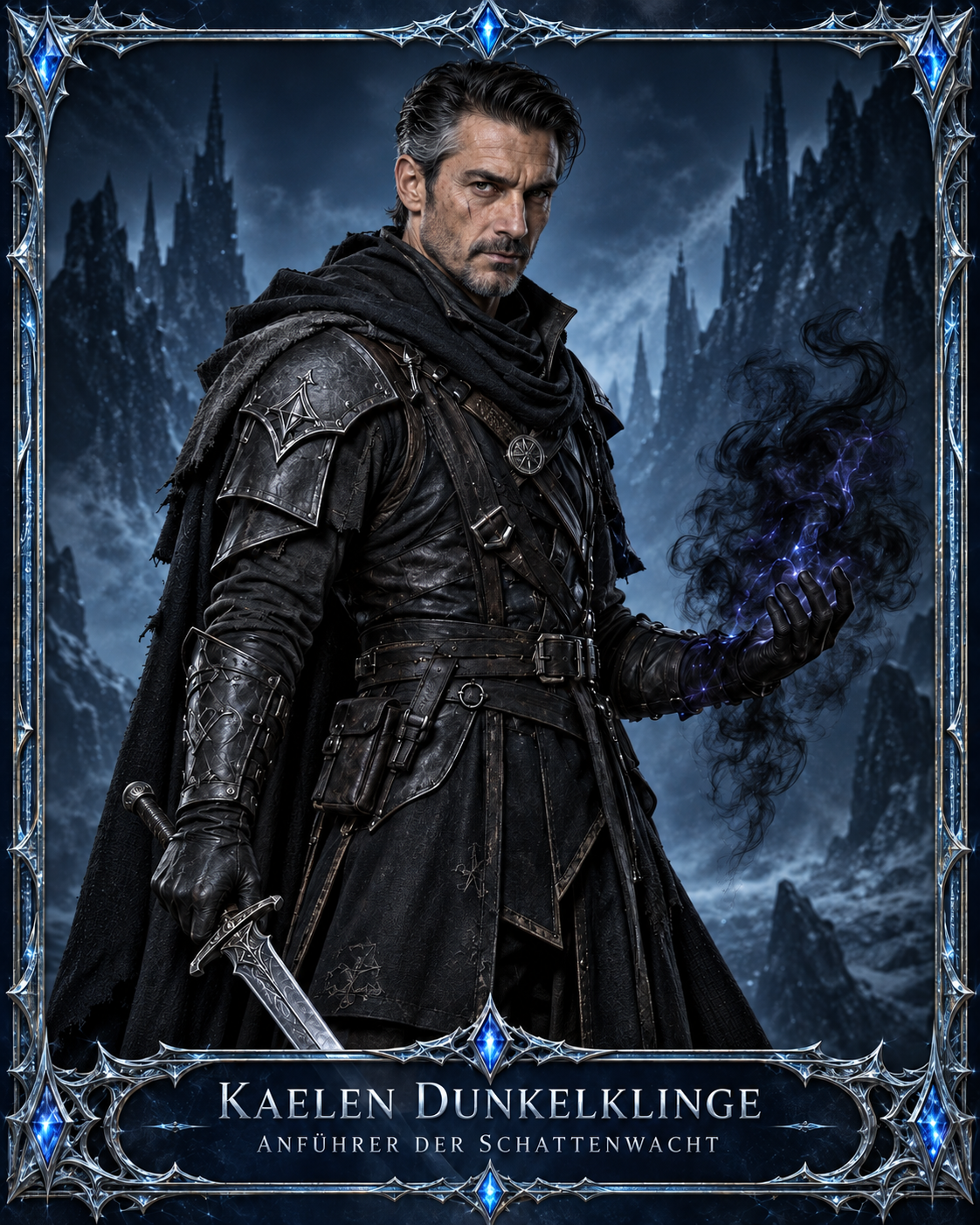 Porträt von Meister Kaelen Dunkelklinge