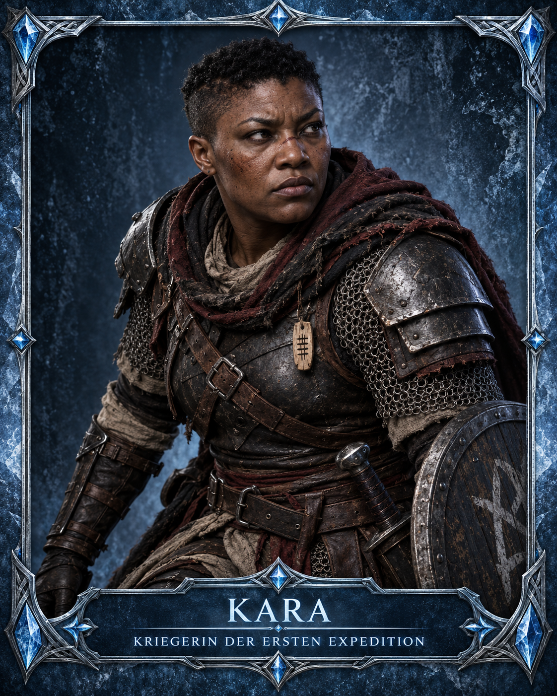 Porträt von Kara