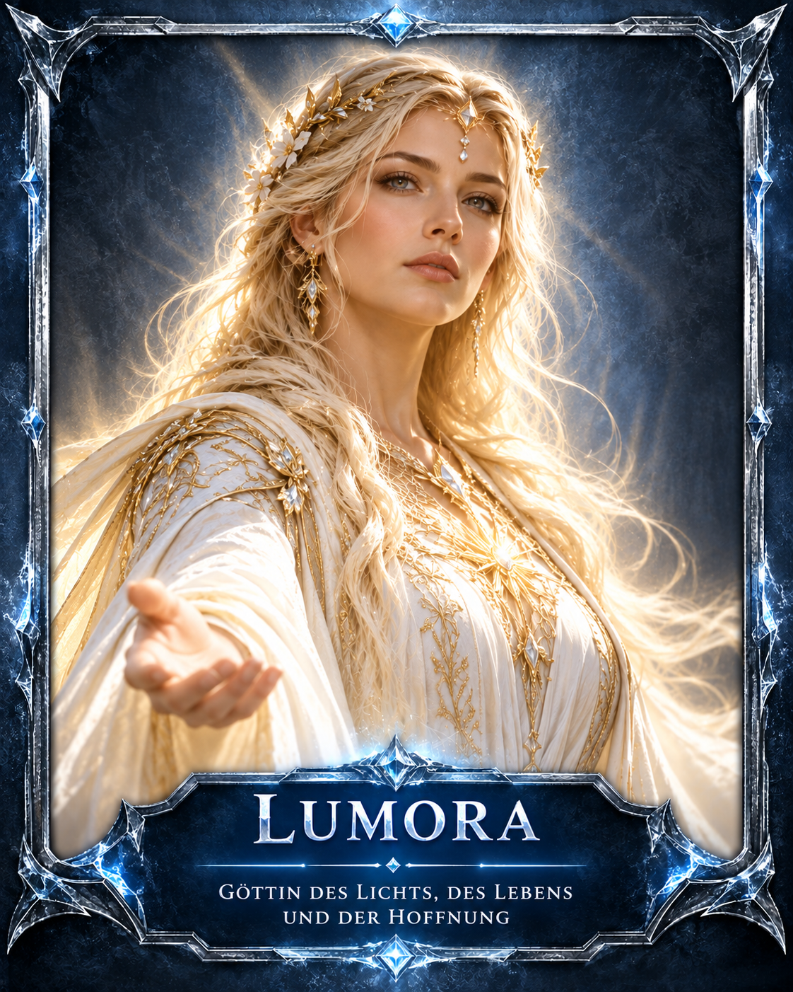 Porträt der Göttin Lumora