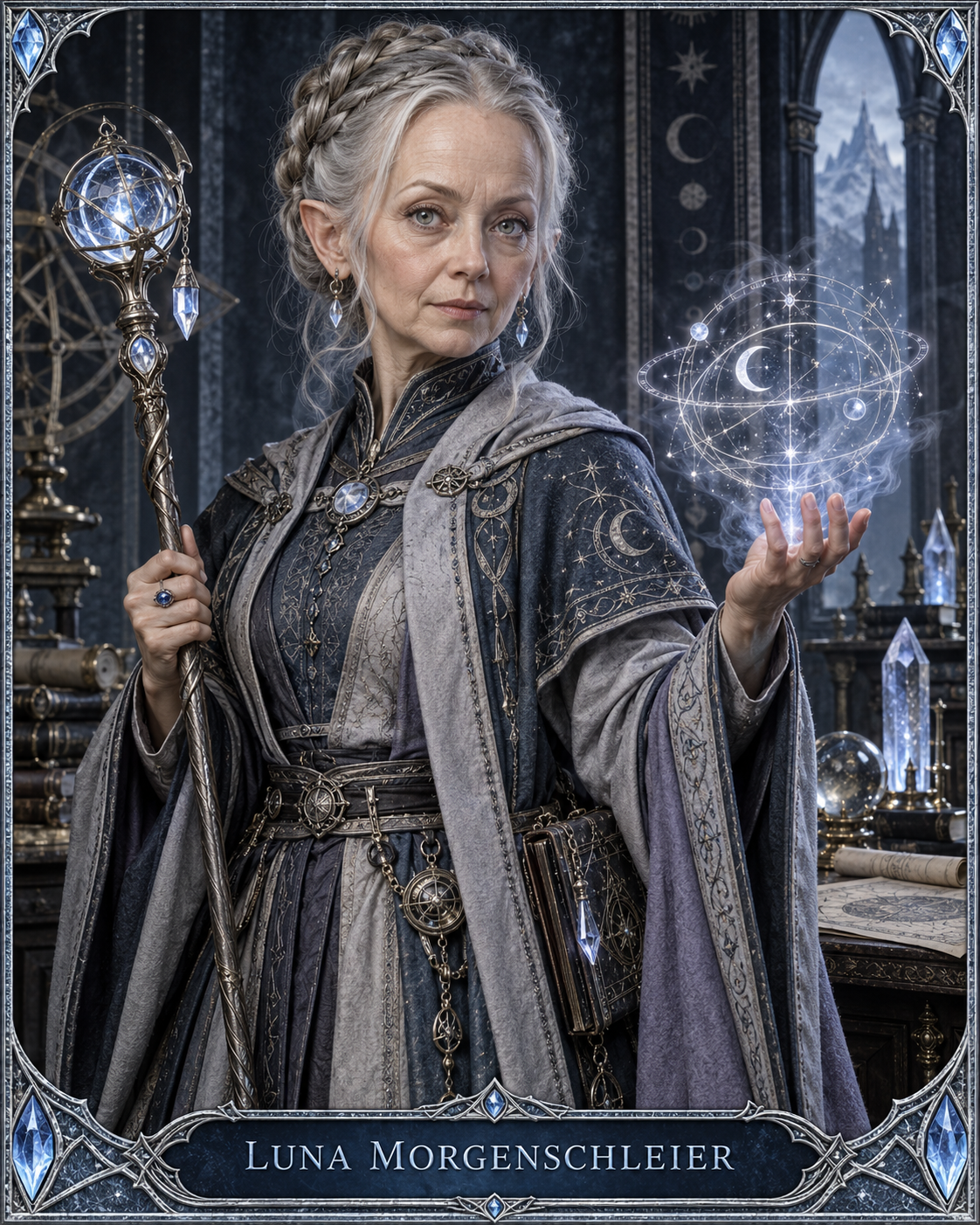 Porträt von Magistra Luna Morgenschleier