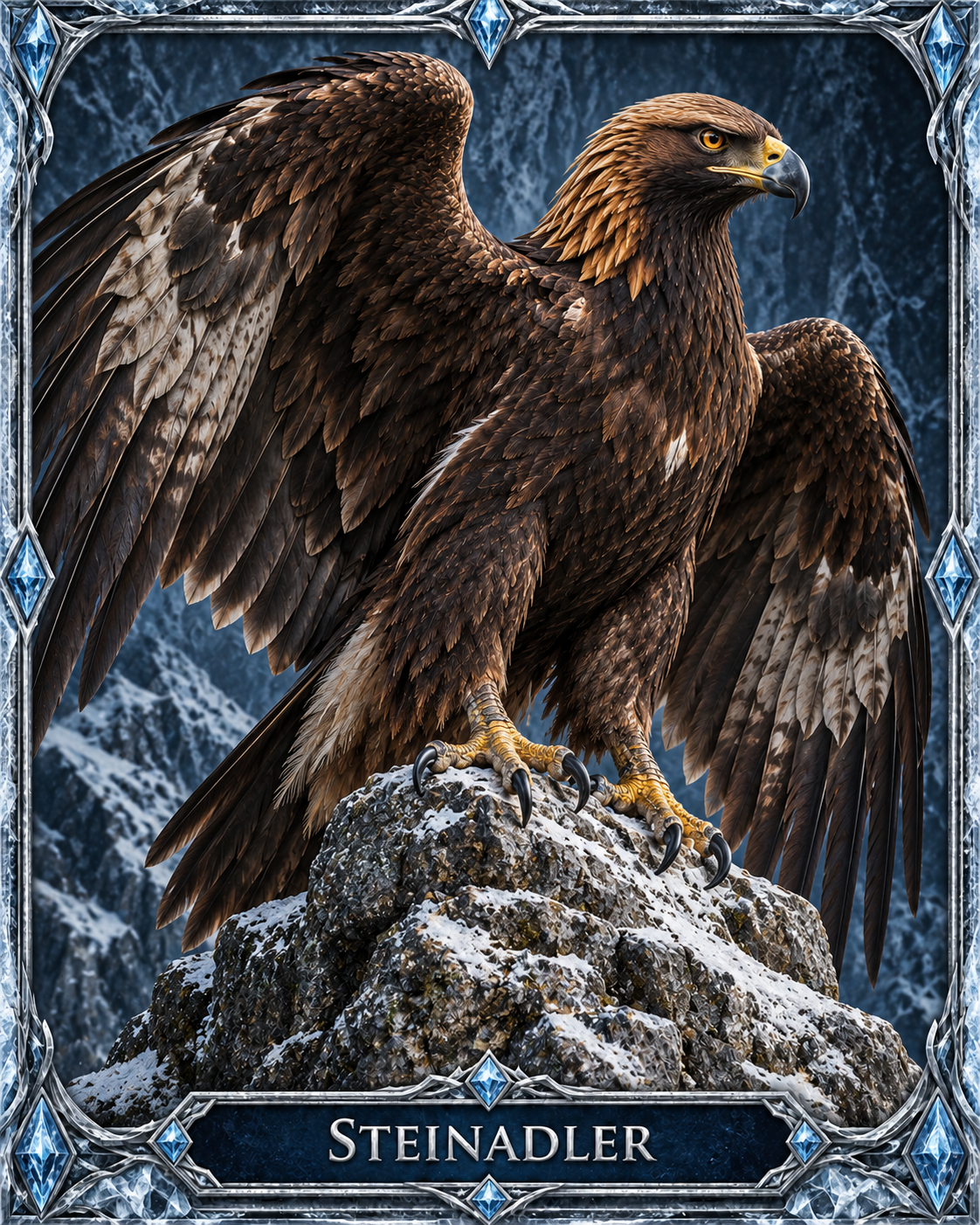 Darstellung: Steinadler