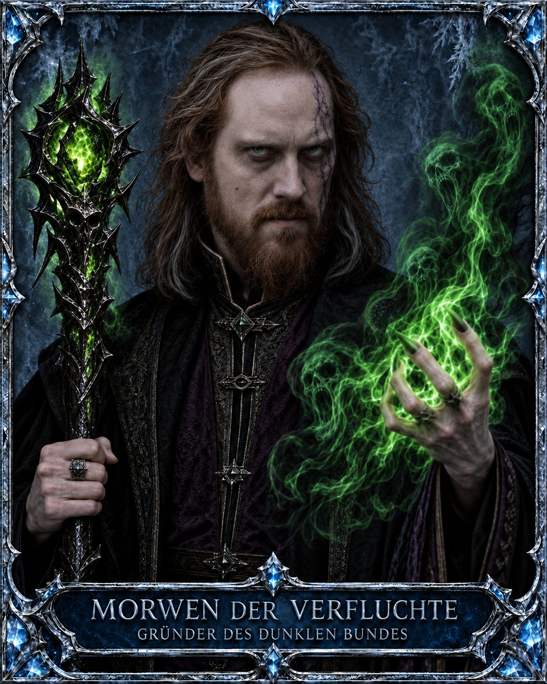 Porträt von Morwen der Verfluchte