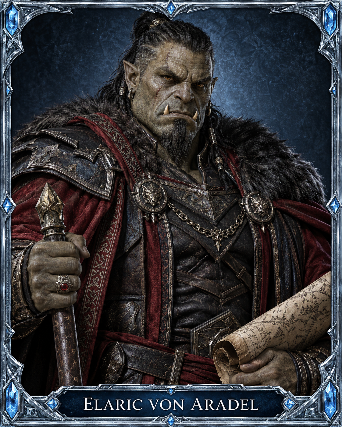 Porträt von Fürst Elaric von Aradel