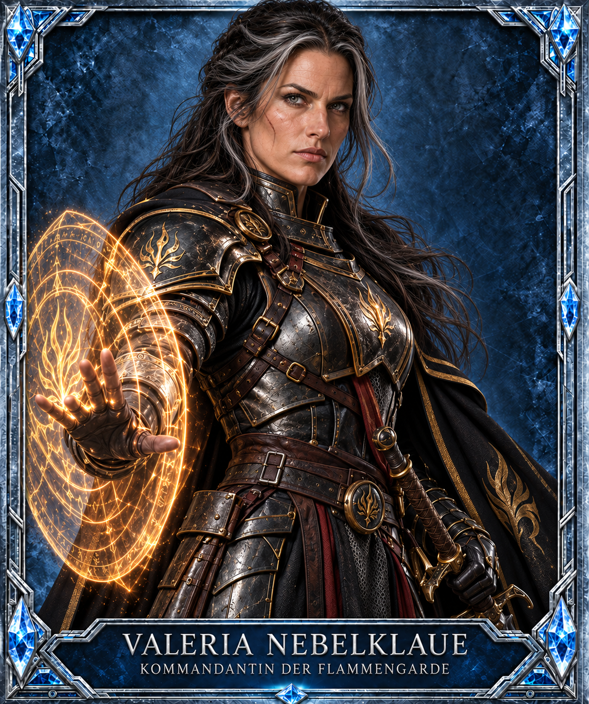 Porträt von Hohe Kommandantin Valeria Nebelklaue
